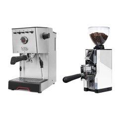 Gaggia Classic GT + Eureka Mignon Libra 65 All Purpose, CR white
