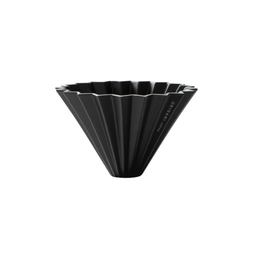 Origami keramický dripper M černý