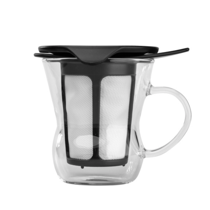 Hario One Cup hrníček na čaj černý 200 ml