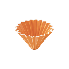 Origami keramický dripper M oranžový