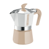 Moka konvička Pedrini MyMoka Color - 3 porce - Barva: Béžová