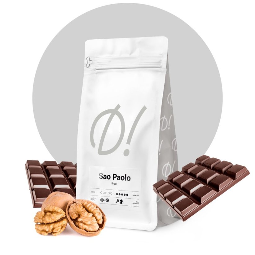 D! Sao Paolo Brasil - Velikost balení - káva: 1000 g