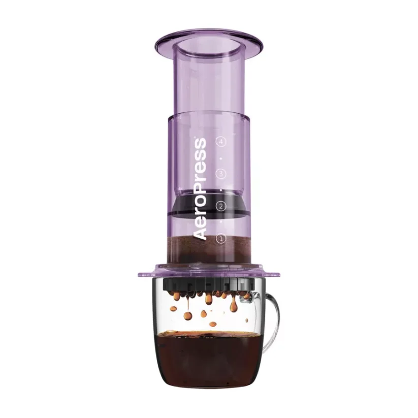 AeroPress Clear fialová