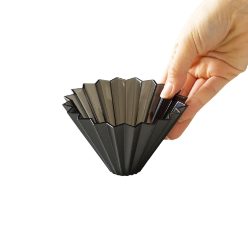 Origami Air plastový dripper S černý