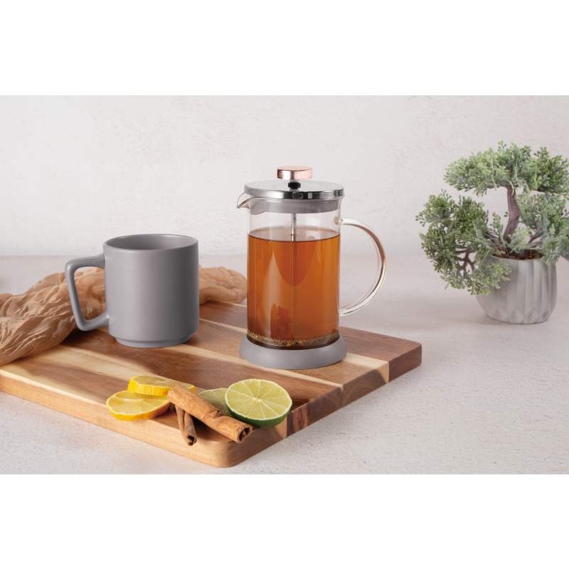 BERLINGERHAUS Konvice na čaj a kávu French press 600 ml Taupe Collection