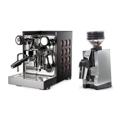Rocket Espresso Appartamento TCA, black/meď + Eureka Mignon Zero 65 All Purpose, CR chróm
