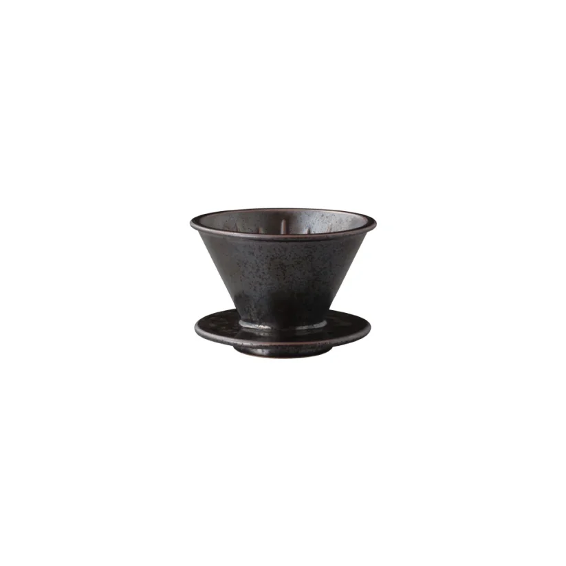 Kinto SCS-S01 keramický dripper 2 šálky černý