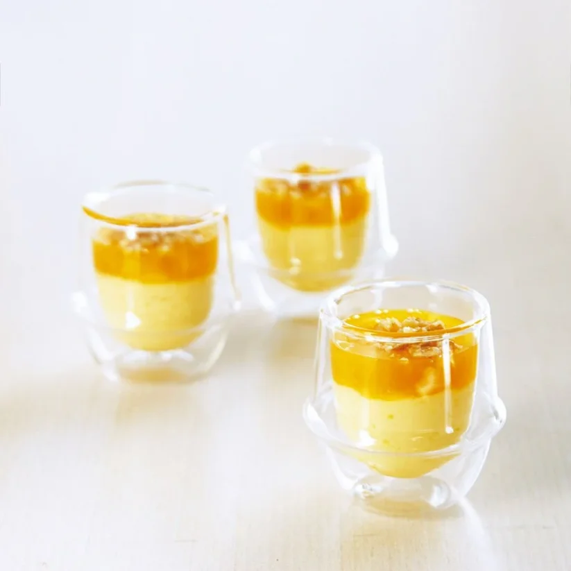 Kinto KRONOS dvoustěnná sklenička 80 ml