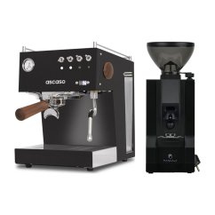 Ascaso Steel Uno PID black + Eureka Mignon Manuale, BL black