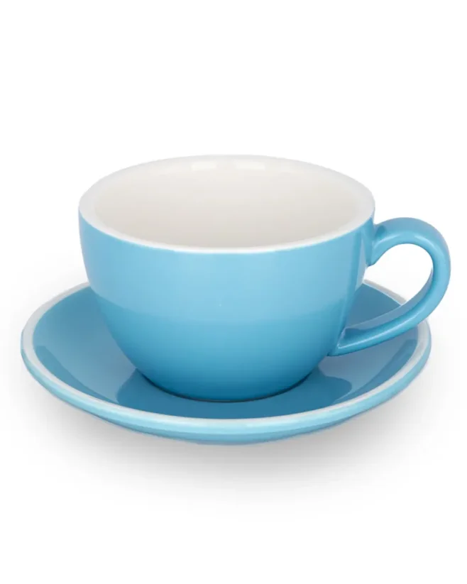 Epic šálek+podšálek 360 ml modrý 6 ks