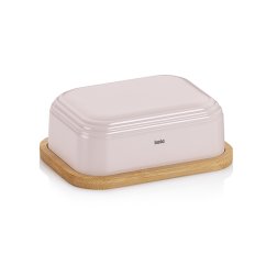 KELA Dóza na máslo Namur béžová 15,5x11,5x6cm