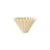 Origami keramický dripper S matně béžový