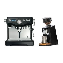 Kávovar Sage BES920BTR Black + Eureka Mignon Zero 65 Speedy ALL PURPOSE black