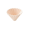 Origami keramický dripper M matně růžový