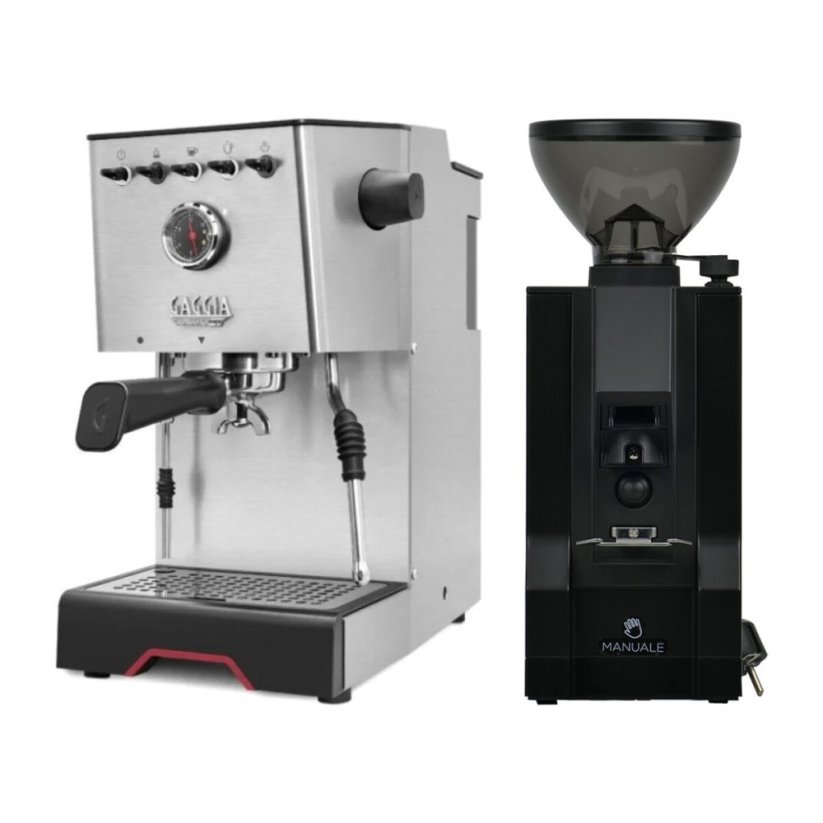 Gaggia Classic GT + Eureka Mignon Manuale, BL black