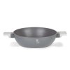 BERLINGERHAUS Pekáč kulatý s poklicí s titanovým povrchem 28 cm Aspen Collection