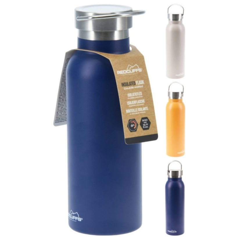 EXCELLENT HOUSEWARE Termoska nerez 500 ml šedá