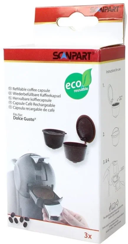 SCANPART PLNÍCÍ KAPSLE PRO DOLCE GUSTO