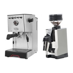 Gaggia Classic GT + Eureka Mignon Zero 65 All Purpose, CR white