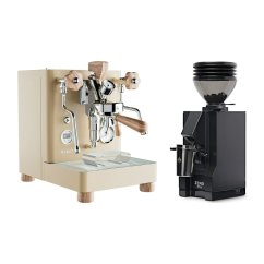 LELIT Bianca  V3  PL162T gold + Eureka Mignon Zero 55s Black