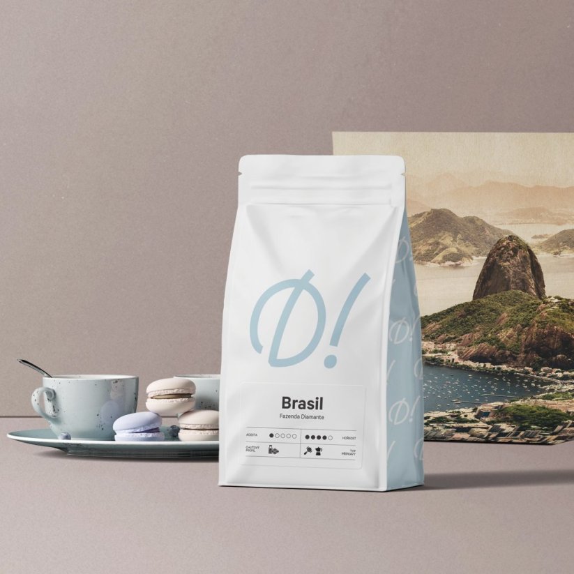 ZACHRAŇ! Brasil Fazenda Diamante VOL. 2 - Velikost balení - káva: 250 g