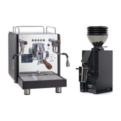 Bezzera DUO DE Black + Eureka Mignon Zero 55s Black