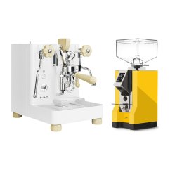 LELIT Bianca V3 PL162T white + Eureka Mignon Specialita, CR Yellow