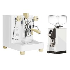 Lelit Bianca PL162T V3 White + Eureka Mignon Specialita, CR White