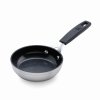 MASTERPRO Pánev s nepřilnavým povrchem SMART 16 cm stříbrná