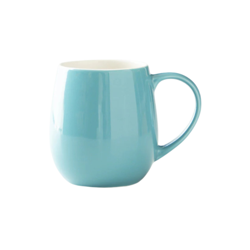 Origami Aroma Barrel porcelánový hrnek 320 ml tyrkysový