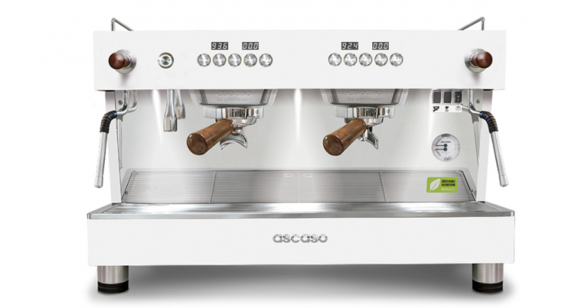 Ascaso Barista T One 2GR - Varianta kávovaru: Bílá, dřevo