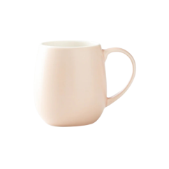 Origami Aroma Barrel porcelánový hrnek 320 ml matně růžový