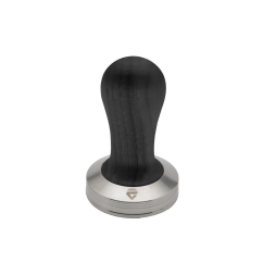 Lelit tamper 58.55 mm, plochý, black walnut