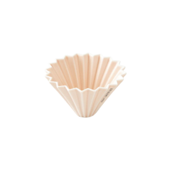 Origami keramický dripper S matně růžový
