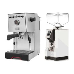 Gaggia Classic GT + Eureka Mignon Specialita, CR White