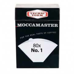 Papierové filtre Moccamaster č. 1 (pre jeden pohár)