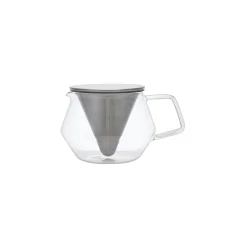Kinto Carat skleněná konvička na čaj 600 ml