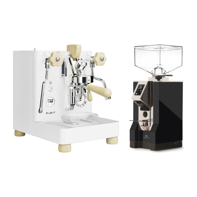 LELIT Bianca V3 PL162T white + Eureka Mignon Specialita, CR Black