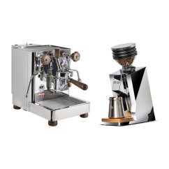 LELIT Bianca  V3 PL162T + Eureka Mignon Zero 65 Speedy ALL PURPOSE chrome