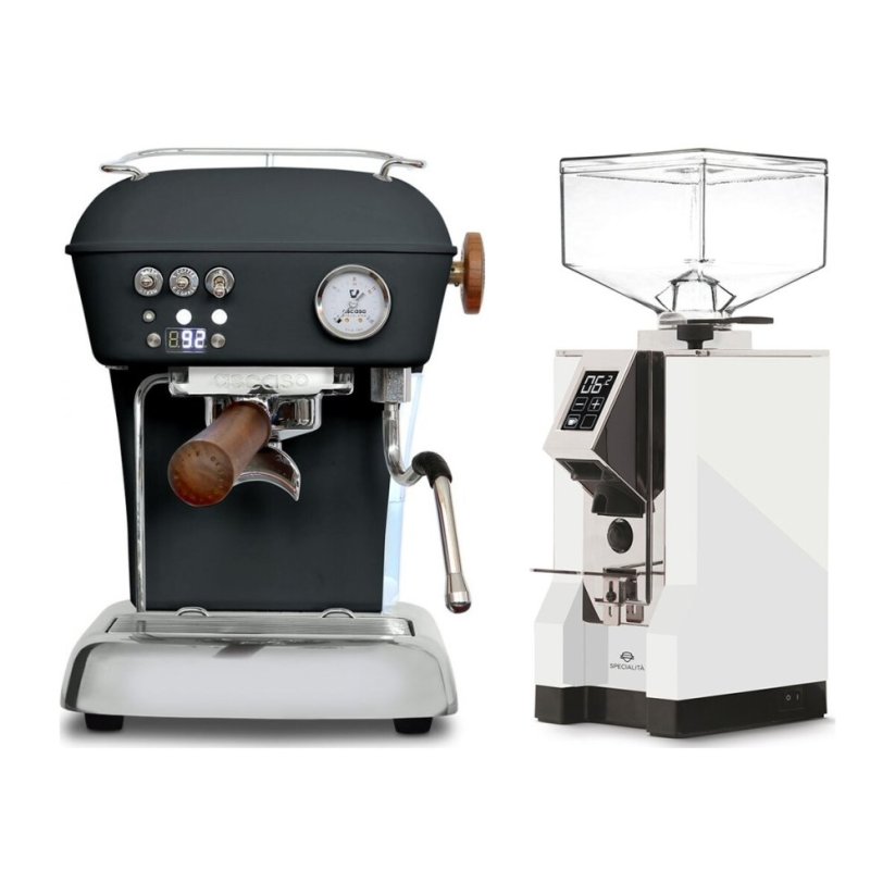 Ascaso DREAM PID antracit + Eureka Mignon Specialita, CR biela