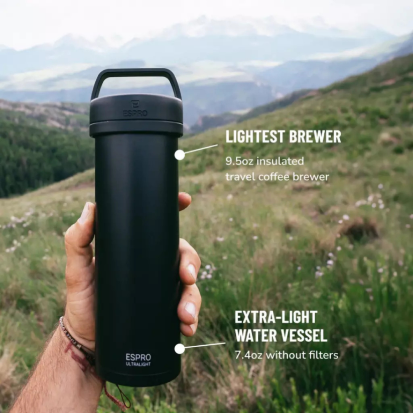 Espro Ultra Light Coffee Press čierny 450 ml