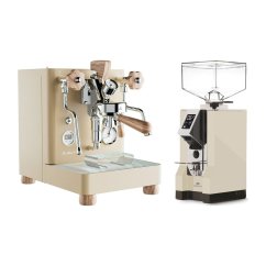 LELIT Bianca  V3  PL162T gold + Eureka Mignon Specialita, CR Cream