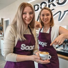 Latte art baristický kurz na domácích kávovarech Sage
