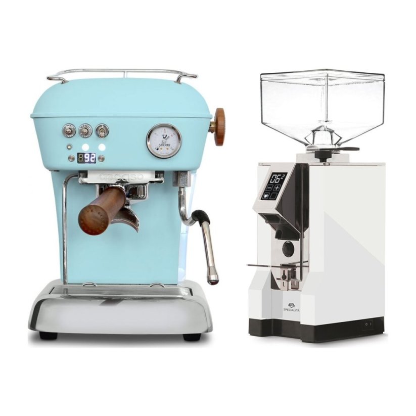 Ascaso DREAM PID Kid Blue + Eureka Mignon Specialita, CR White