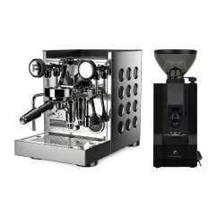 Rocket Espresso Appartamento TCA, black + Eureka Mignon Manuale, BL black