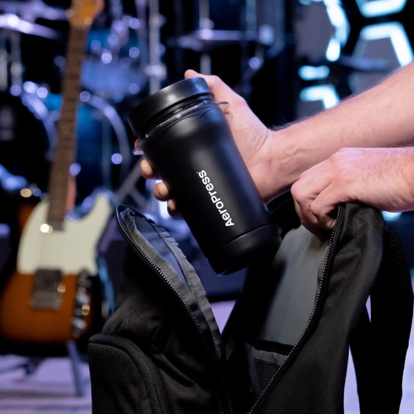 AeroPress GO PLUS čierny