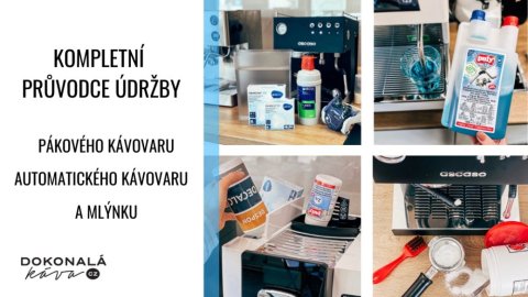 Kompletní průvodce údržby kávovaru a mlýnku