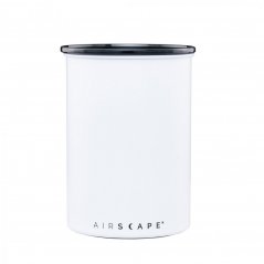 Airscape Stainless coffee canister Matte White AS2007 01 web