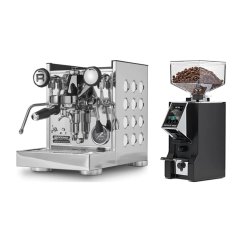 Rocket Espresso Appartamento TCA, white + Eureka Mignon Specialita Smart, CR black