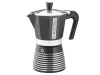 Moka kanvička Pedrini Infinity čierna - Velikost porce moka: 6 porcí